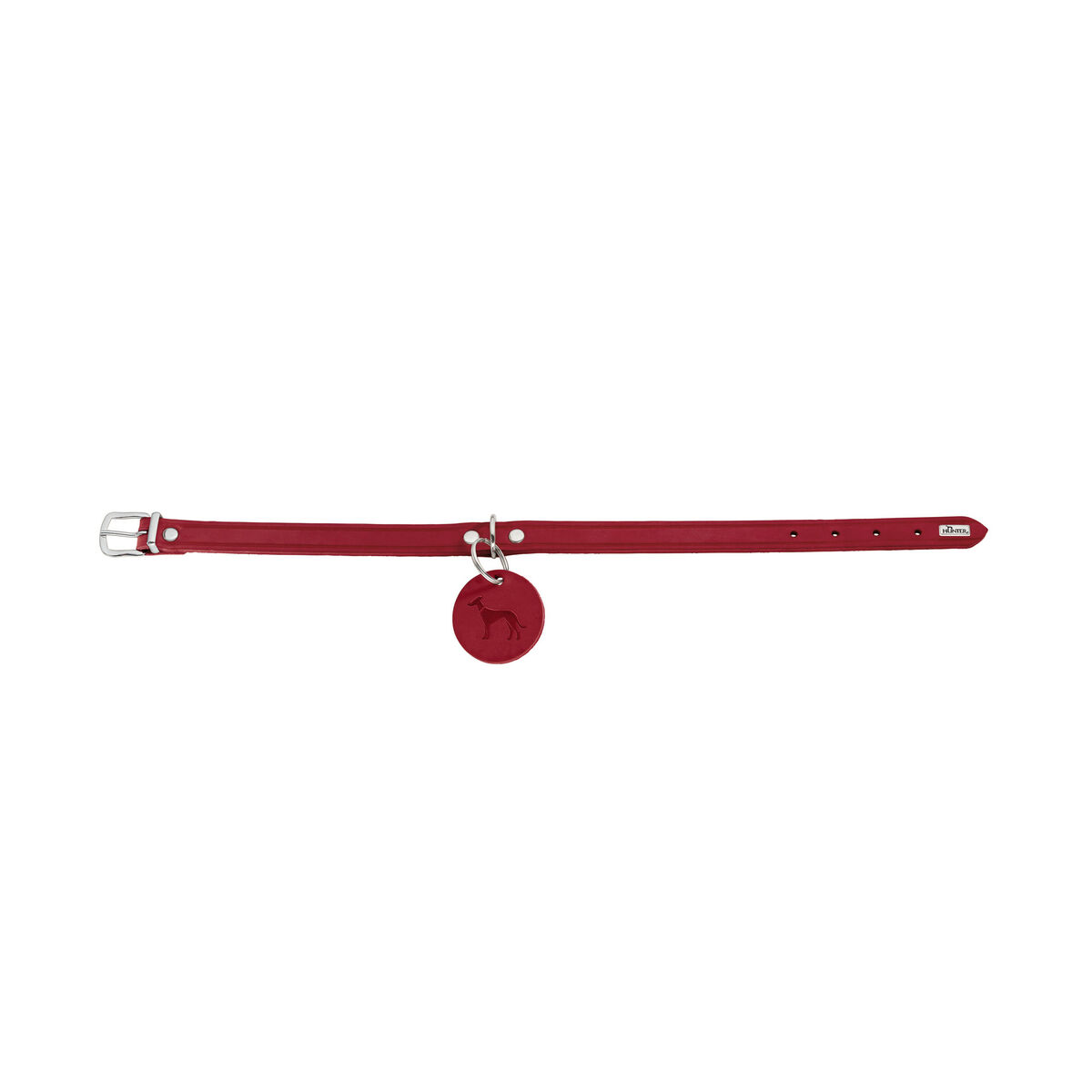 Hundehalsbånd Hunter Aalborg Rød XS/S 28-33 cm